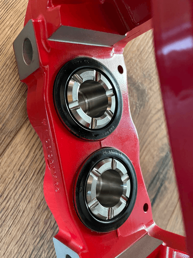 Pistons racing ventilés pour étrier Brembo